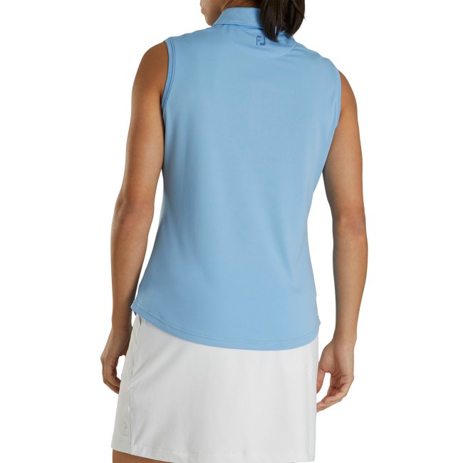 FootJoy Women's ProDry Interlock Sleeveless Shirt Self Collar - FootJoy