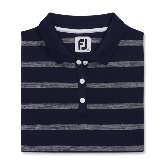 FootJoy Women's Sleeveless Spacedye Stripe Polo - FootJoy