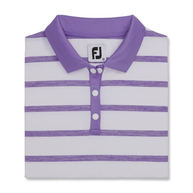 FootJoy Women's Sleeveless Spacedye Stripe Polo - FootJoy