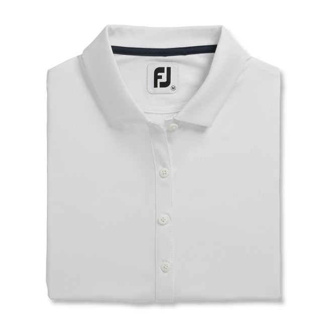 FootJoy Women's Solid Lisle Self Collar Polo - FootJoy