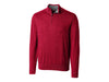 Lakemont Tri-Blend Mens Quarter Zip Pullover Sweater - Cutter & Buck