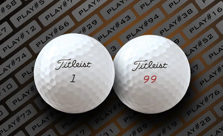 Personalization & Special Play Numbers Titleist Loyalty Program - Coastal Golf Limited Canada.