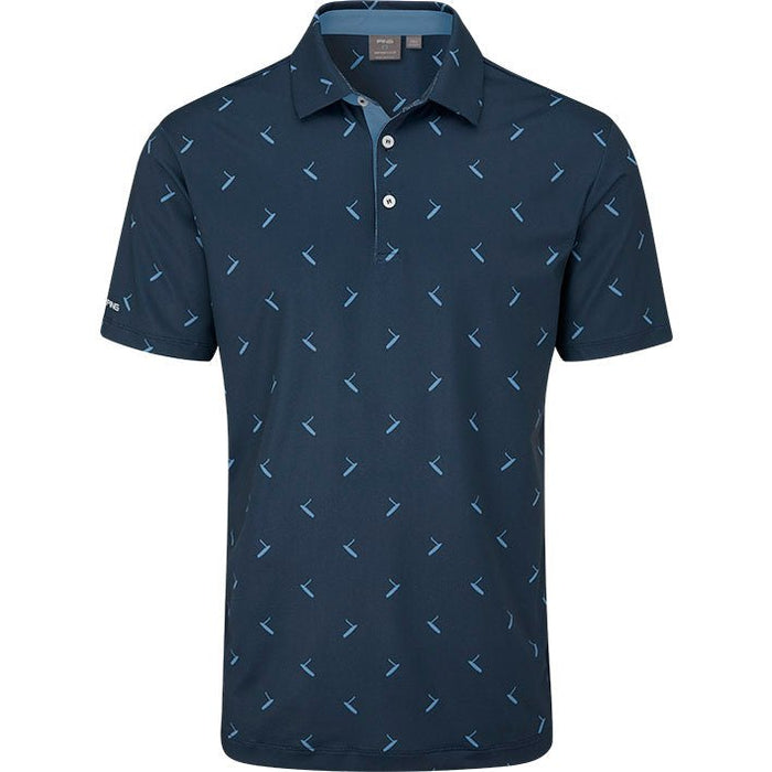 Ping Men's Gold Putter Printed Polo - Ping