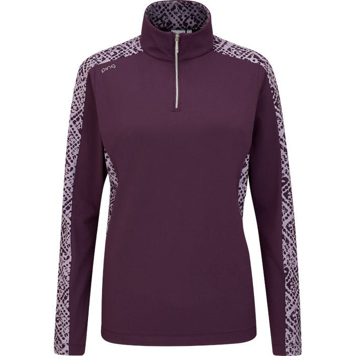 Ping Women's Zenya Long Sleeve Half Zip Top - Ping