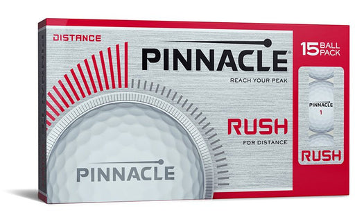 Pinnacle Rush Logo Golf Balls 15 Pack - Titleist