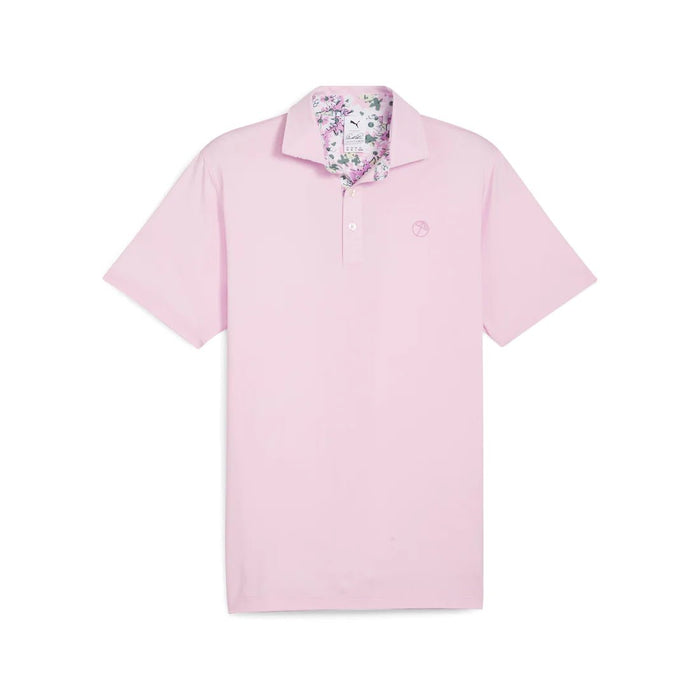 Puma Men's AP Floral Trim Golf Polo - Puma