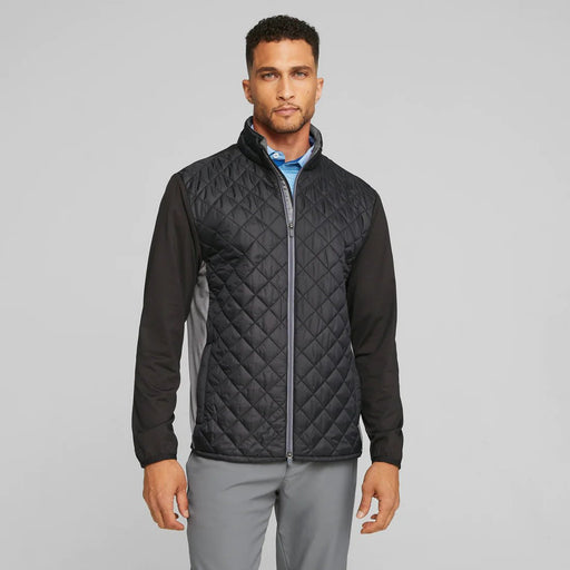 Puma Men's Frost Quilted Golf Jacket - Puma