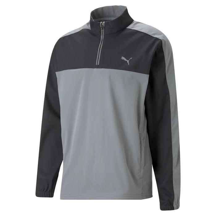 Puma Men's Momentum Woven Golf 1/4 Zip Jacket - Puma