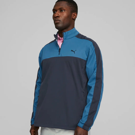 Puma Men's Momentum Woven Golf 1/4 Zip Jacket - Puma