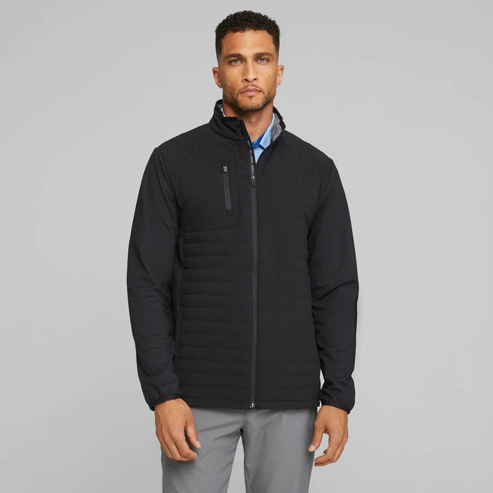 Puma Men's Scotia Quilted Golf Jacket - Puma