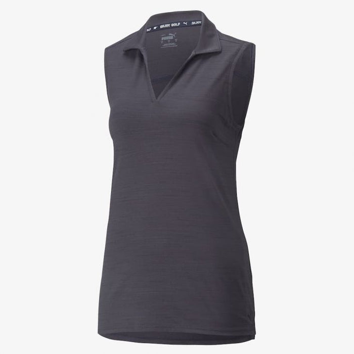 Puma Women's CLOUDSPUN Coast Sleeveless Golf Polo - Puma