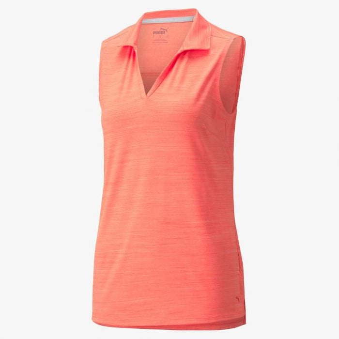 Puma Women's CLOUDSPUN Coast Sleeveless Golf Polo - Puma