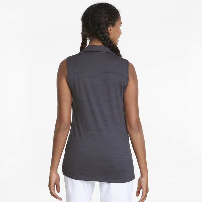 Puma Women's CLOUDSPUN Coast Sleeveless Golf Polo - Puma