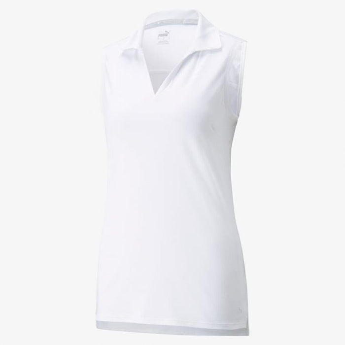 Puma Women's CLOUDSPUN Coast Sleeveless Golf Polo - Puma