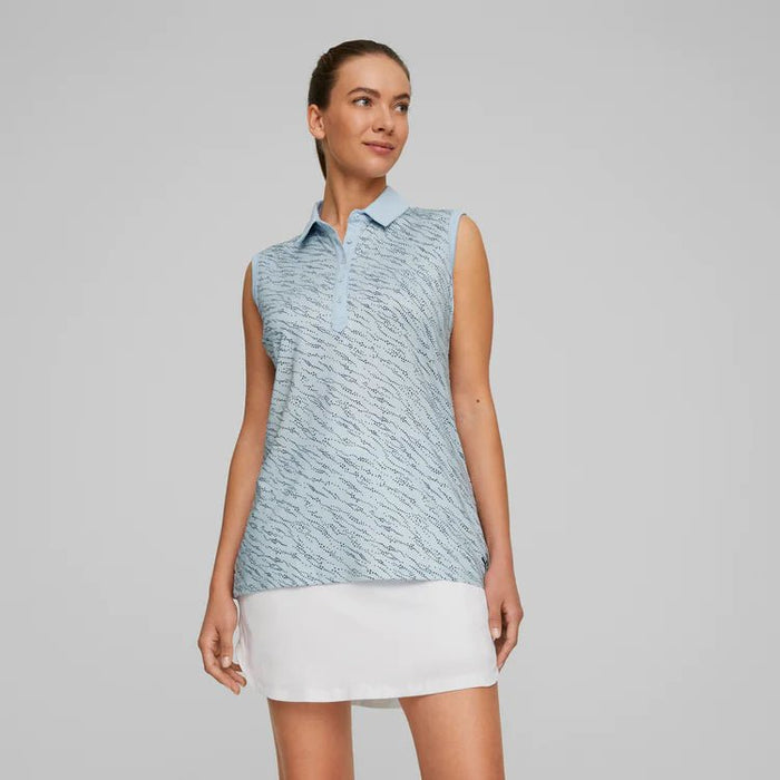 Puma Women's CLOUDSPUN Whitewater SL Golf Polo - Puma