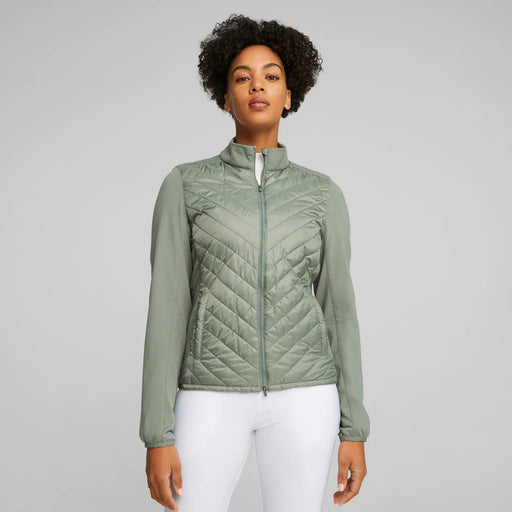 Puma Women's Frost Quilted Golf Jacket - Puma