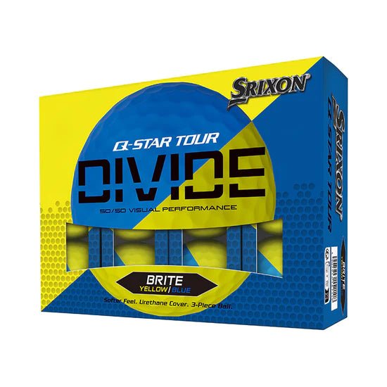 Srixon Q-Star Tour Divide Golf Balls - Srixon