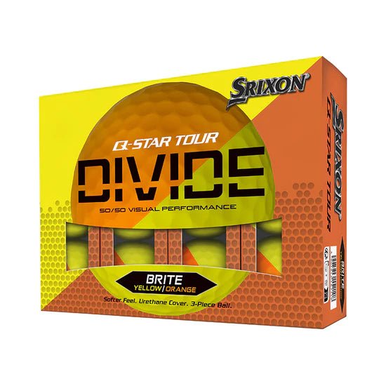 Srixon Q-Star Tour Divide Golf Balls - Srixon