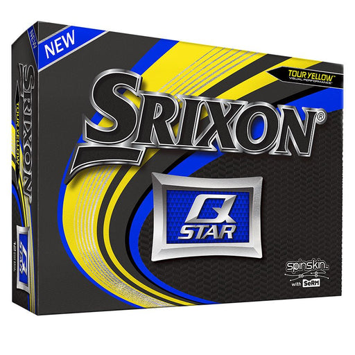 Srixon Q-Star Tour Yellow Personalization Golf Balls - Srixon