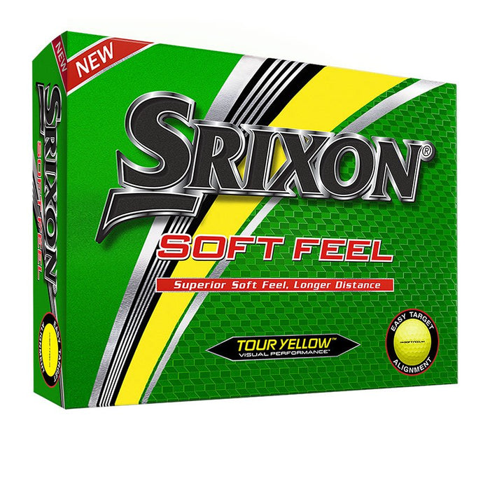 Srixon Soft Feel Tour Yellow Personalization Golf Balls - Srixon