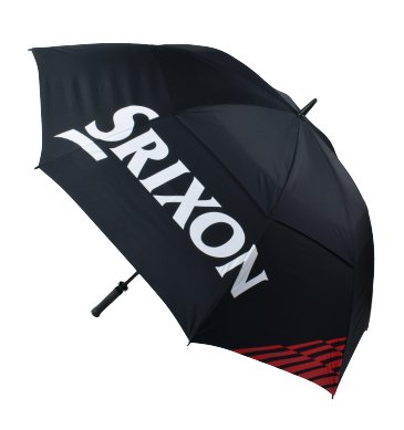 Srixon Umbrella Black/Red 62" Double Canopy - Srixon