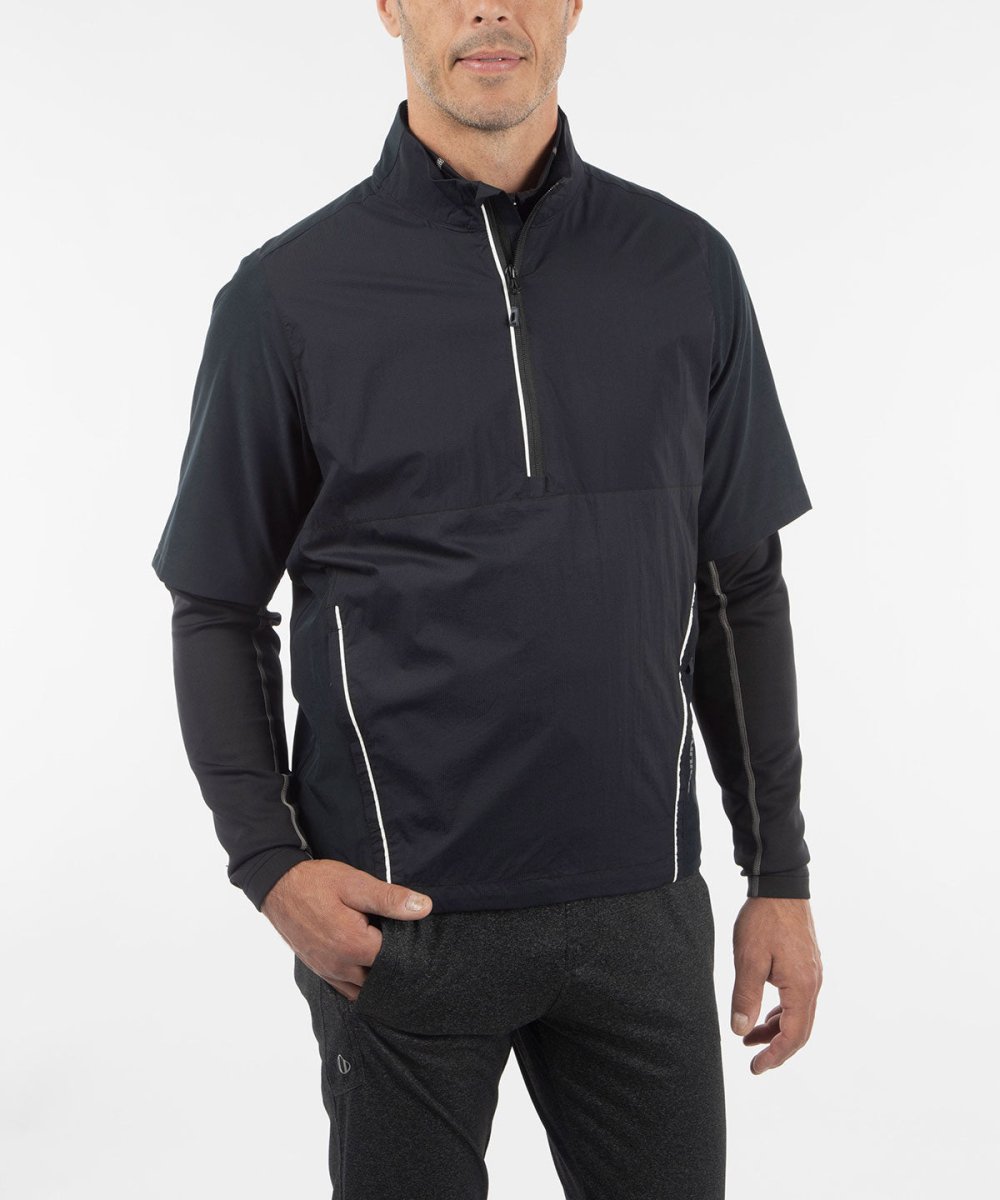 Pull coupe-vent à manches courtes George de Sunice pour hommes - Coastal Golf Canada Pull coupe-vent à manches courtes George de Sunice pour hommes - Coastal Golf Canada