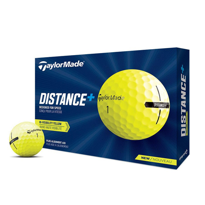 TaylorMade Distance + Logo Golf Balls - TaylorMade