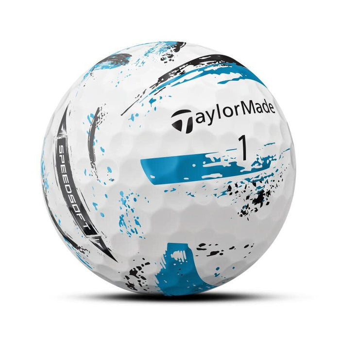 TaylorMade SpeedSoft Ink Blue Golf Ball - TaylorMade