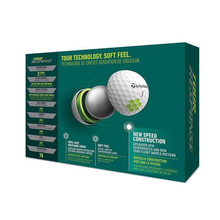 TaylorMade Tour Response Golf Balls - TaylorMade