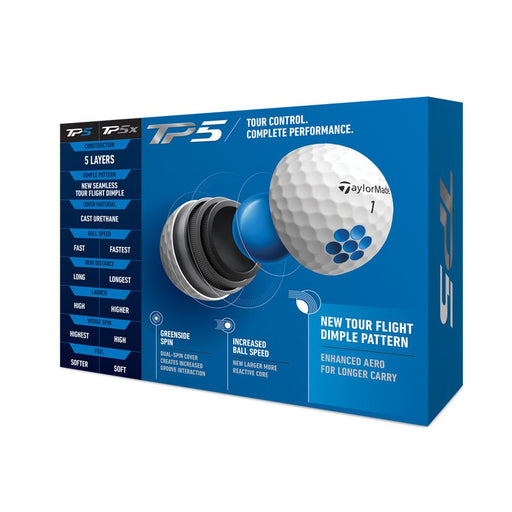 TaylorMade TP5 Golf Balls - TaylorMade