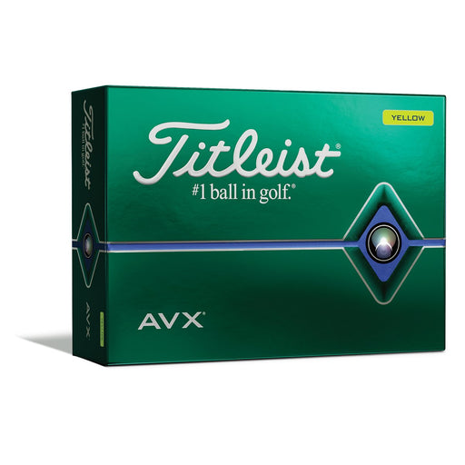 Titleist AVX Golf Balls Yellow - Titleist