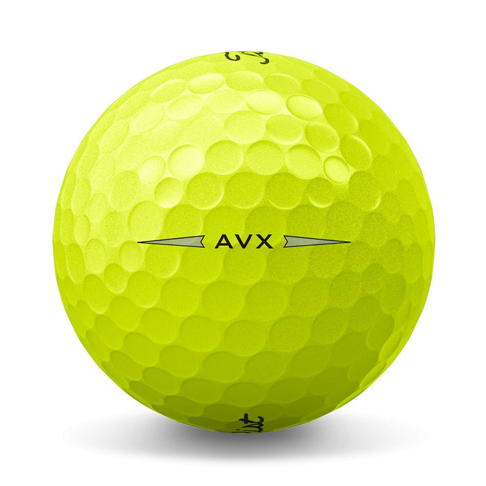 Titleist AVX Golf Balls Yellow - Titleist