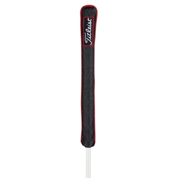Titleist Jet Black Leather Alignment Stick Cover - Coastal Golf Limited Canada. 