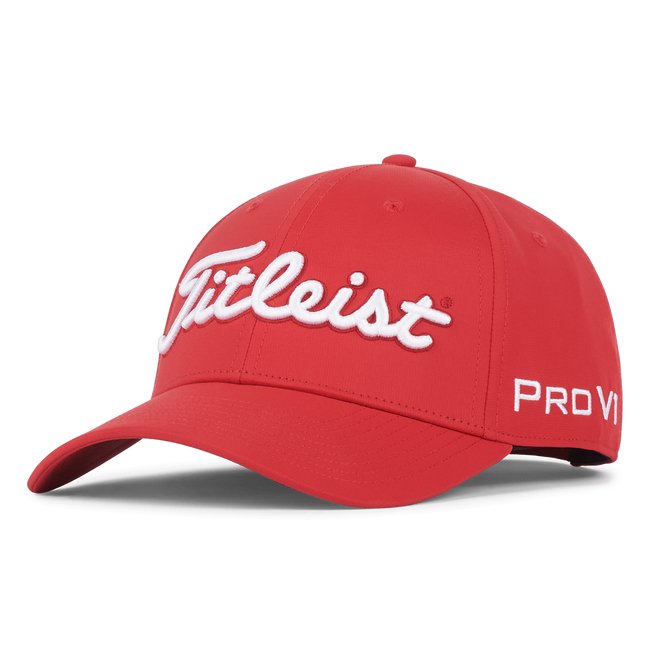 Titleist Tour Performance Hat - Coastal Golf Canada Red/White