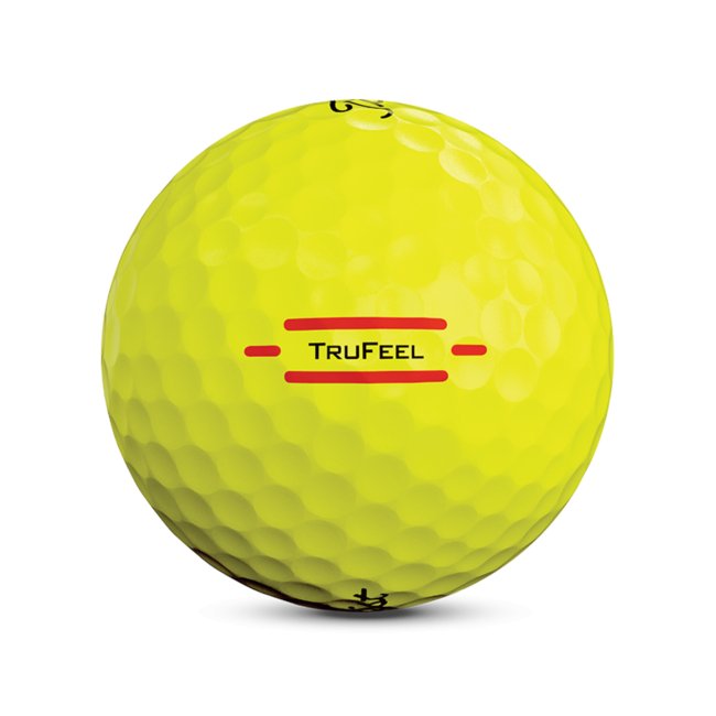 Titleist TruFeel Golf Balls Yellow - Titleist