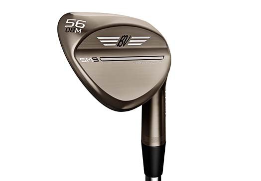 Titleist Vokey SM9 Wedge D Grind Brushed Steel Finish - Titleist