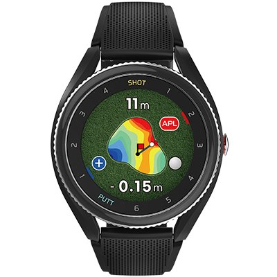 Voice Caddie T9 Golf GPS Watch Black