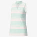 Women's Cloudspun Valley Stripe Sleeveless Golf Polo - Puma