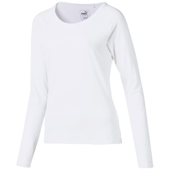 Women's Long Sleeve Sun Crew Golf Shirt - Main Image